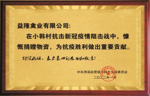 荣誉证书